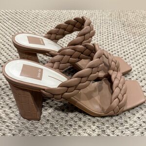 Dolce Vita Women's Braided Tan Heels